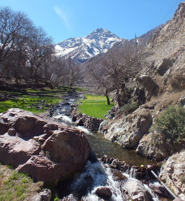 Atlas Mountains Map